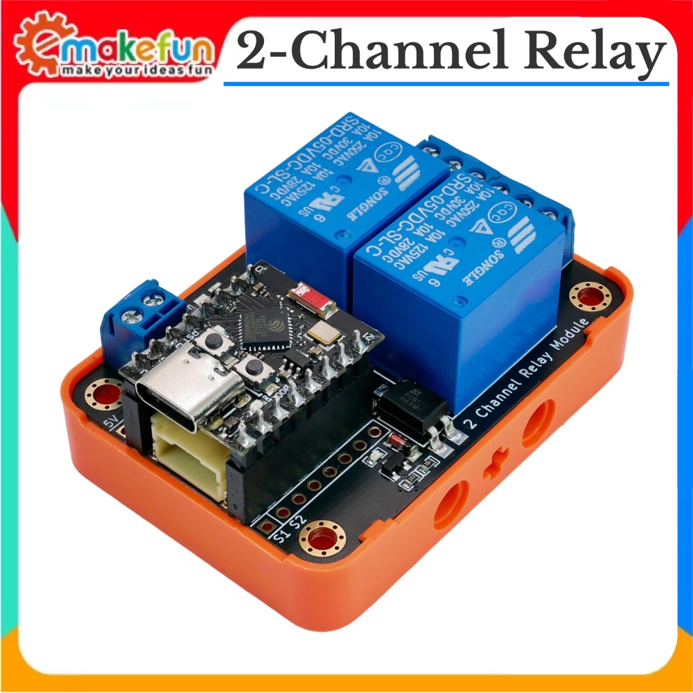 Home Automation With Arduino - Module de relais 2CH DC5V à