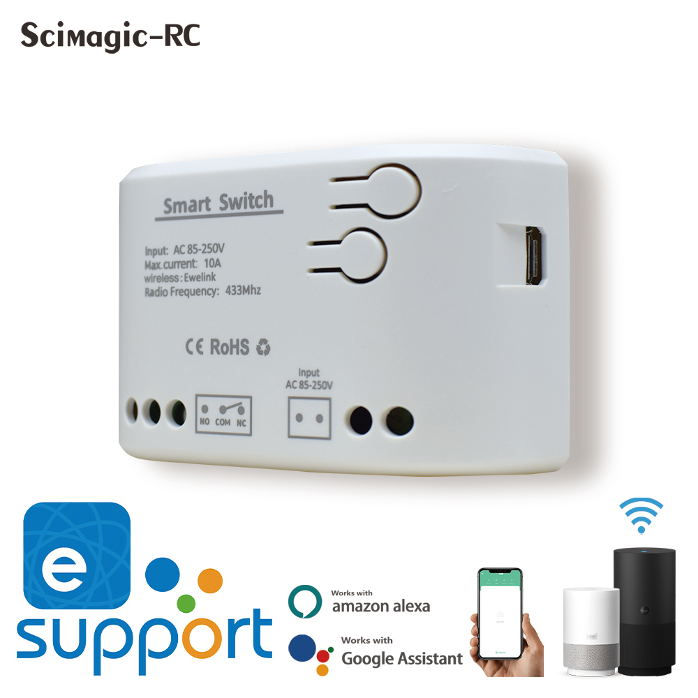 433Mhz Receiver Module - EWELINK Wifi Module de relais intelligent