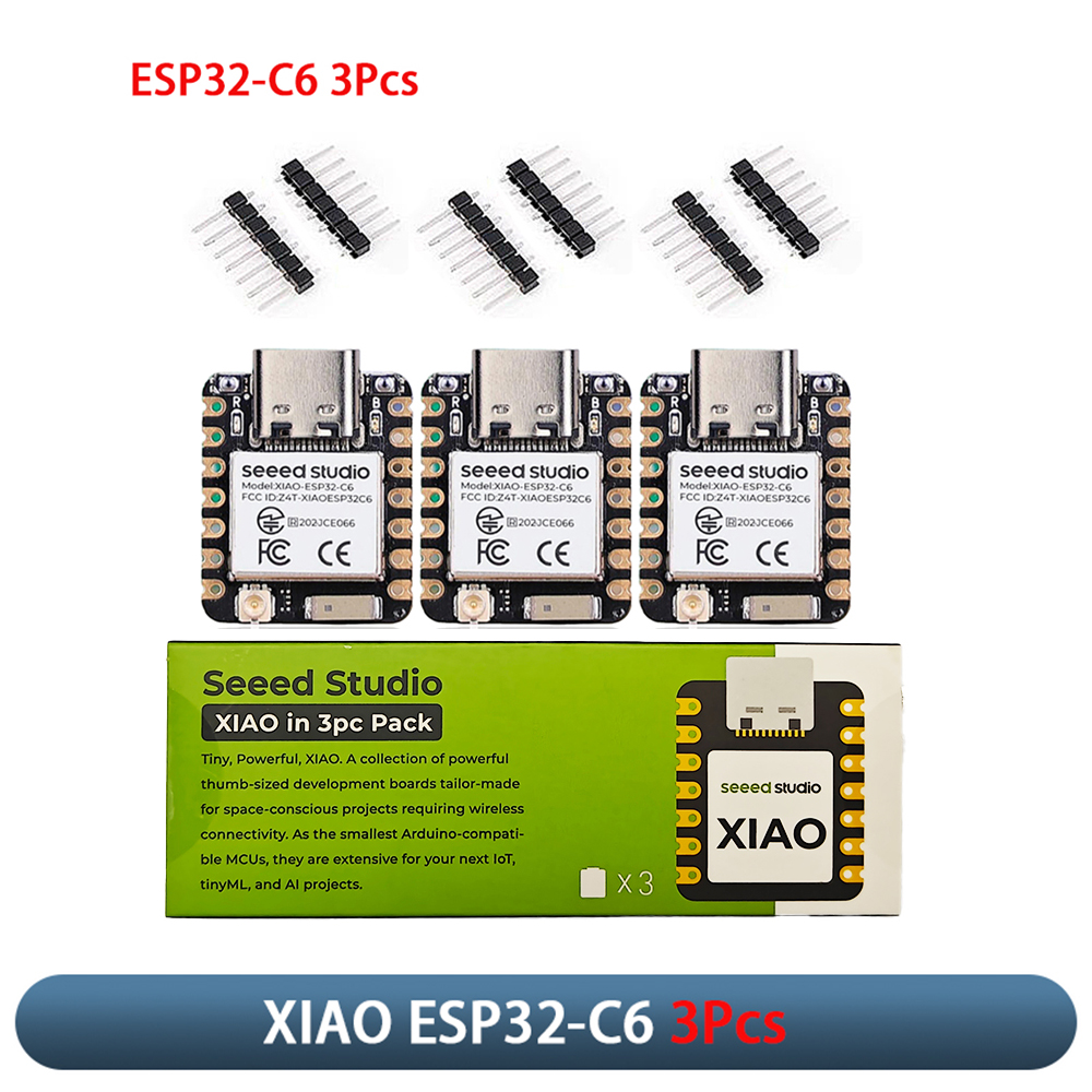 Home Automation With Arduino - XIAO ESP32-C6 3Pcs Module de carte