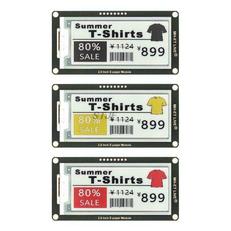 Display Epaper 2.9 - Module Epaper 2.9 pouces 2.9 pouces,