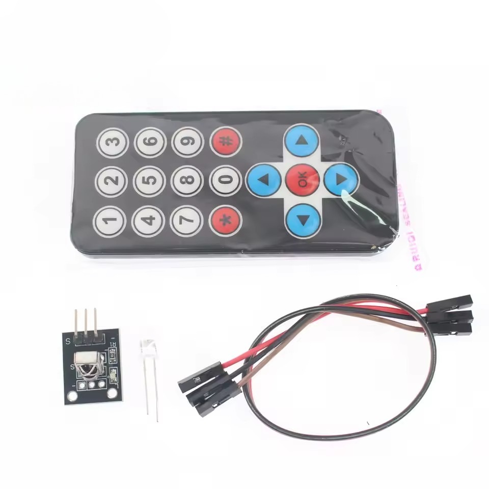Home Automation With Arduino - Module de capteur récepteur infrarouge HX1838,