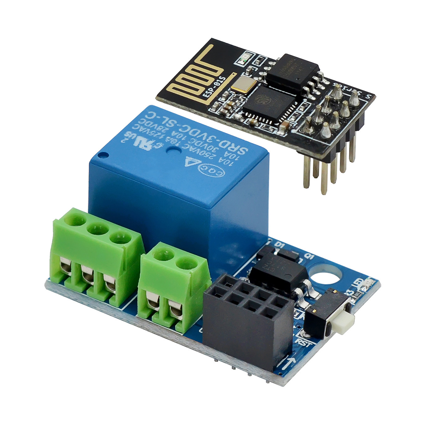 Home Automation Diy Kit - Module de relais WiFi ESP-01S 5V