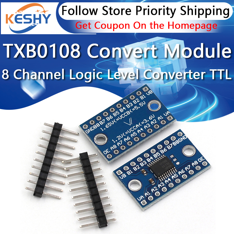 Level Shifter 3.3V - Convertisseur de niveau logique à 8