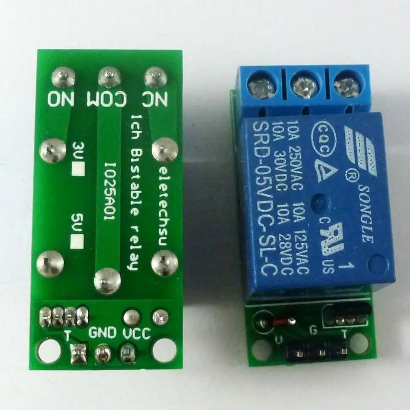 Home Automation With Arduino - Module de relais à bascule bistable,