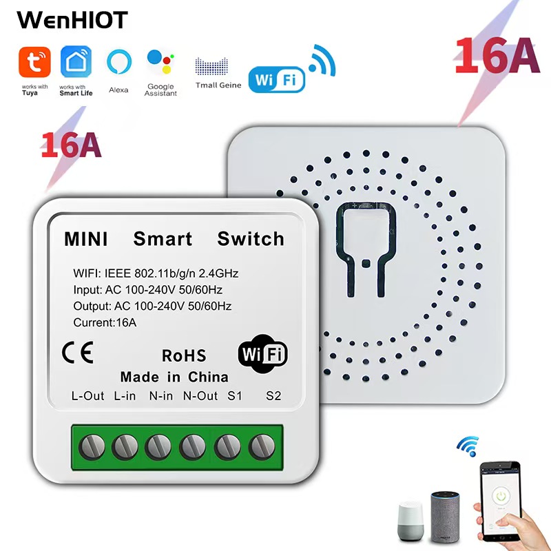 Diy Home Automation Controller - Interrupteur intelligent DIY mini 16A Tuya