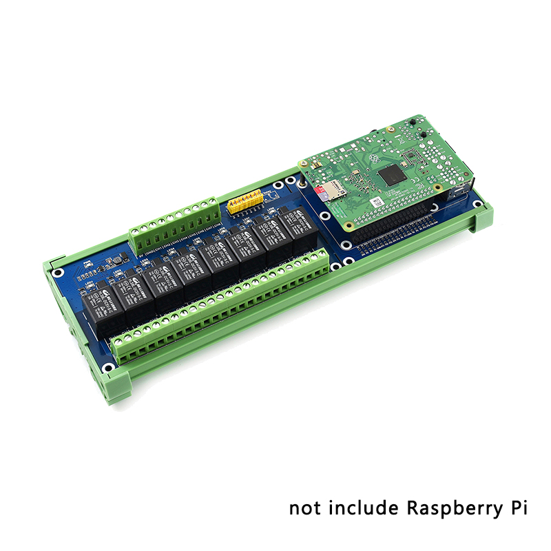 Relay 8 Channel Board - Carte d'extension Raspberry Pi 5/4B, 8