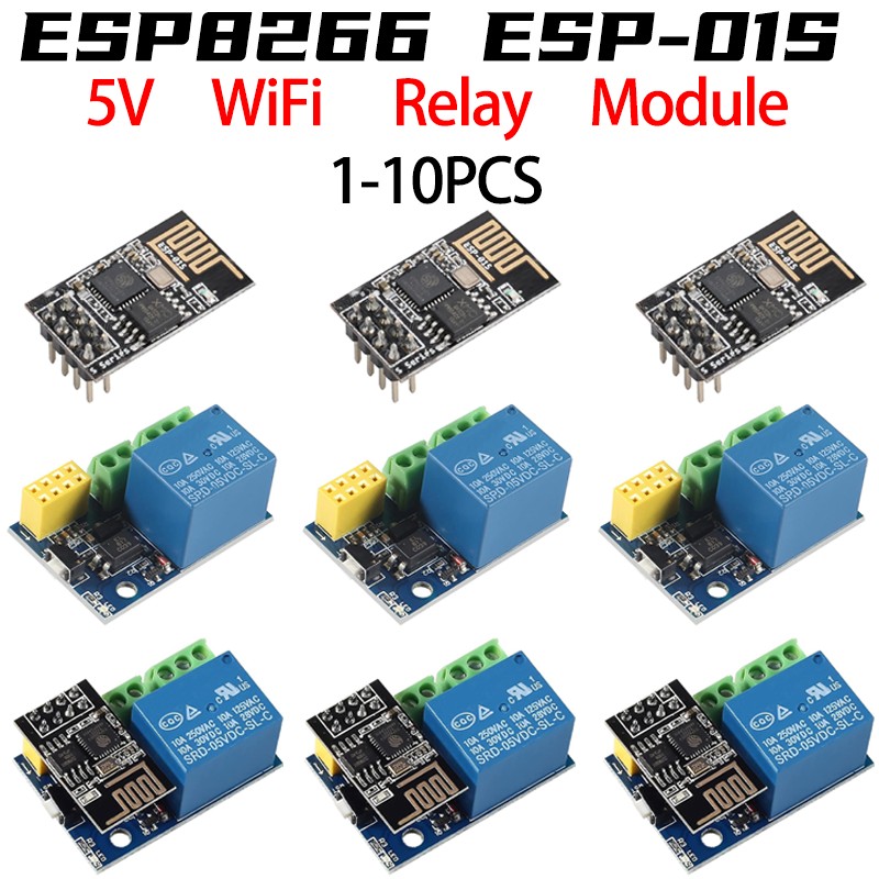Home Automation With Arduino - Module de relais WiFi ESP8266 ESP-01