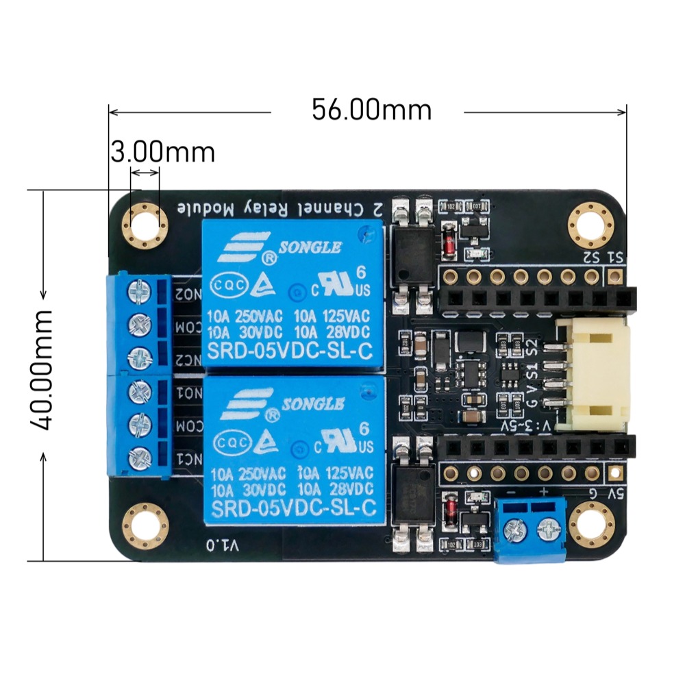 Module de relais 2CH DC5V à dé - Home Automation With Arduino avis et prix