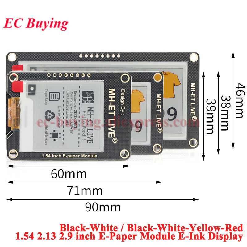Module d'affichage E-Paper/E-I - Display Epaper 2.9 avis et prix