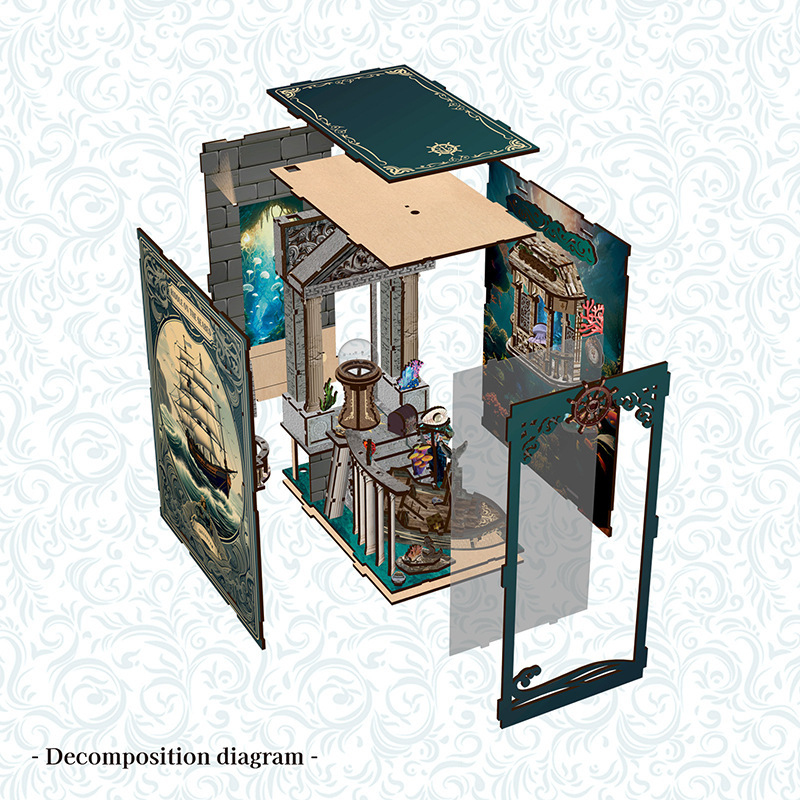Puzzle 3D en bois à monter soi - Home Automation Diy Kit avis et prix