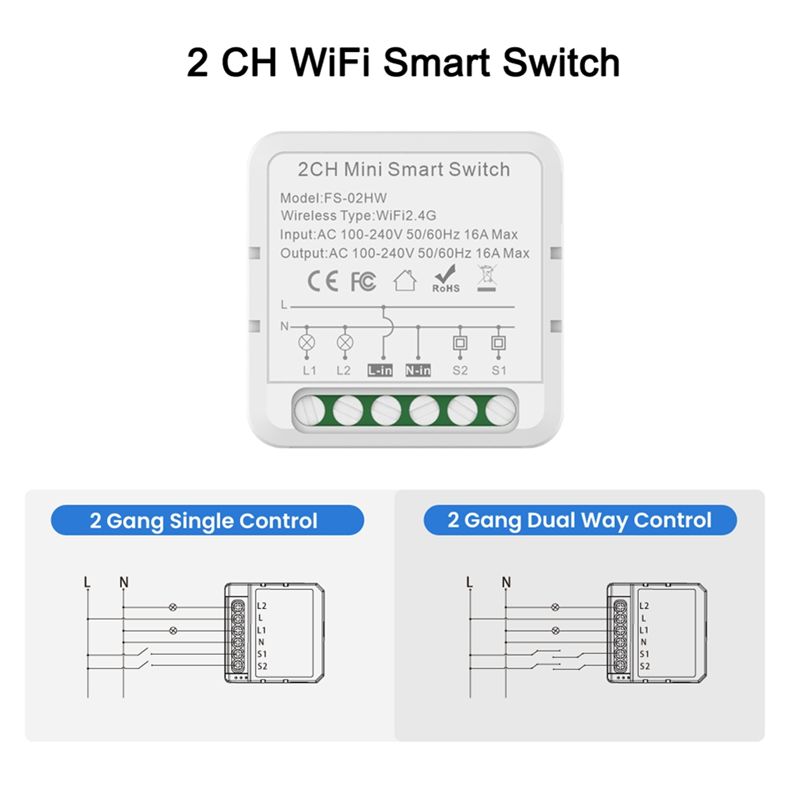 Interrupteur intelligent Wi-Fi - Home Automation Diy Projects avis et prix