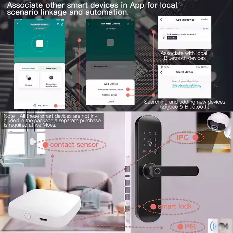 MOES Tuya ZigBee3.0 Hub intell - Matter Hub Thread avis et prix