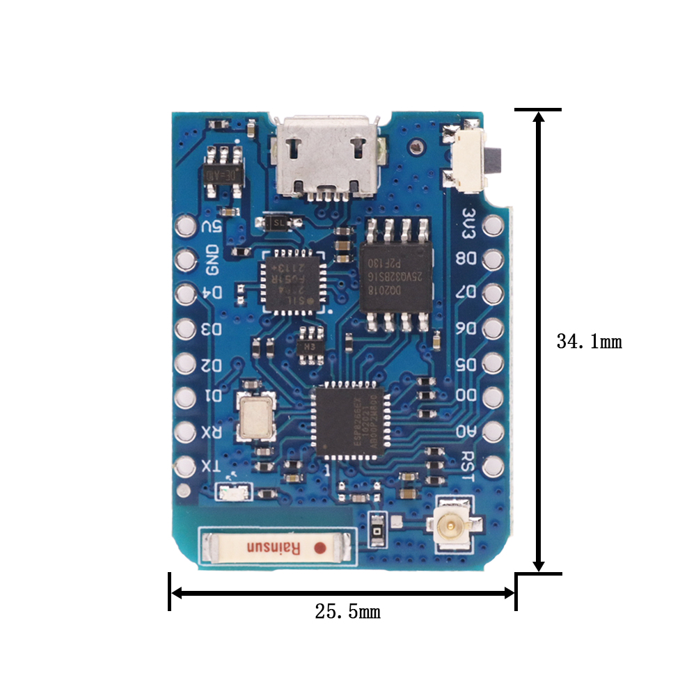 WeMos D1 Mini Pro V3.0 NodeMcu - Esp8266 Nodemcu Board avis et prix