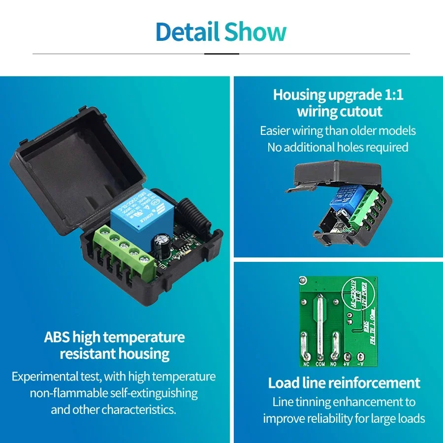 Module d'interrupteur d'éclair - 433Mhz Receiver Module avis et prix