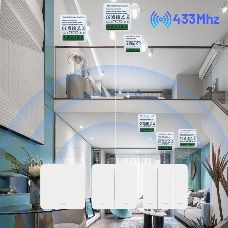 Commutateur sans fil intellige - Home Automation Panel Diy avis et prix