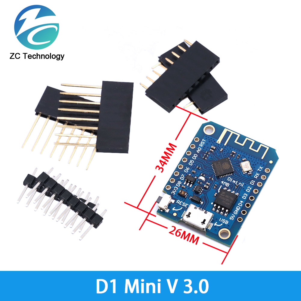 D1 Mini ESP8266 ESP-12F CH340G - Esp8266 Nodemcu Board avis et prix