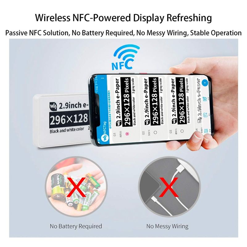 Nouveau Module d'écran d'affic - Display Epaper 2.9 avis et prix