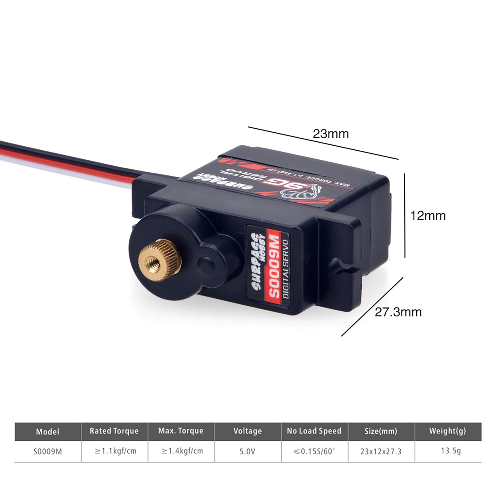 Micro-servo numérique 2g 3.7g  - Diy Automation avis et prix
