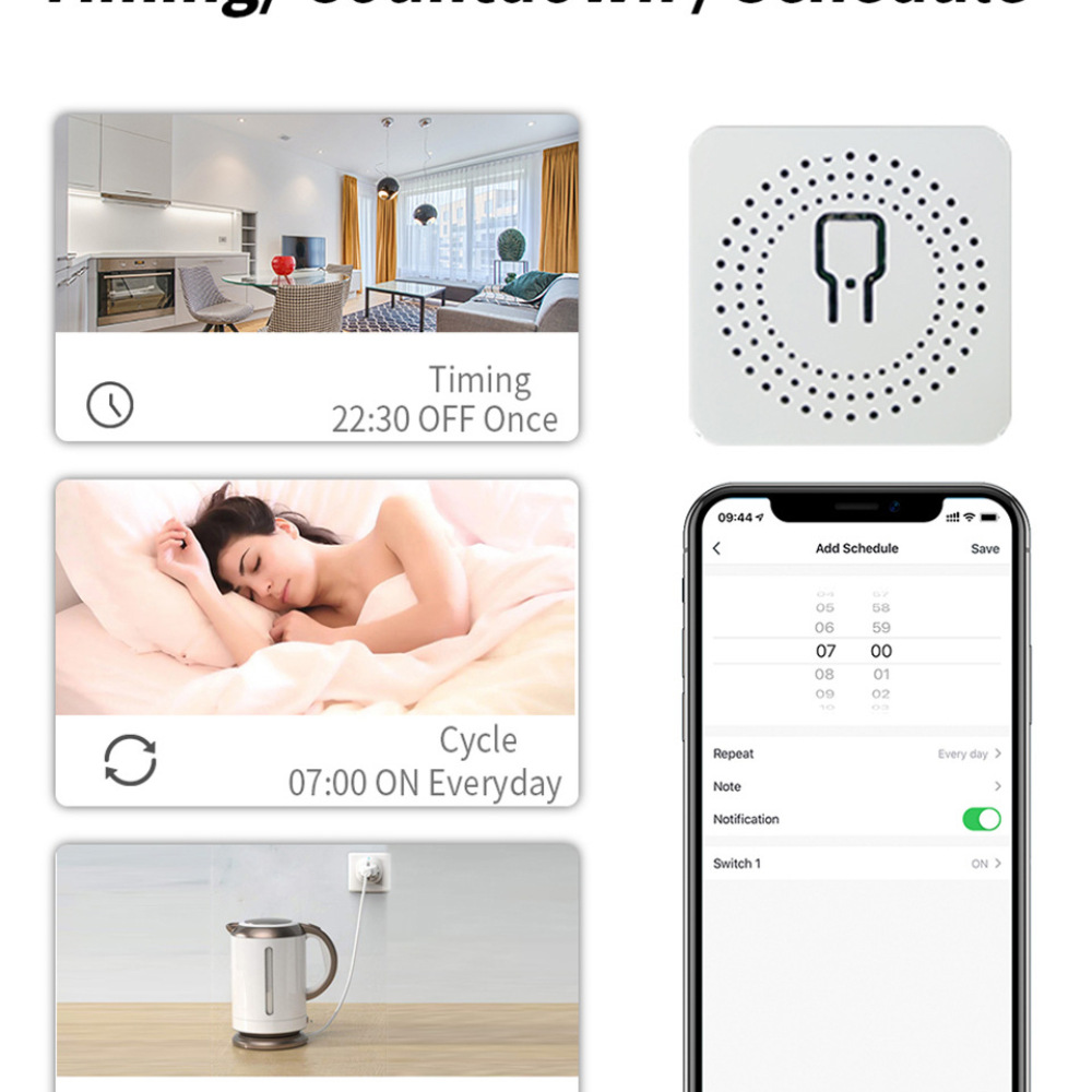Module d'interrupteur WiFi pou - Diy Smart Home Automation Devices avis et prix