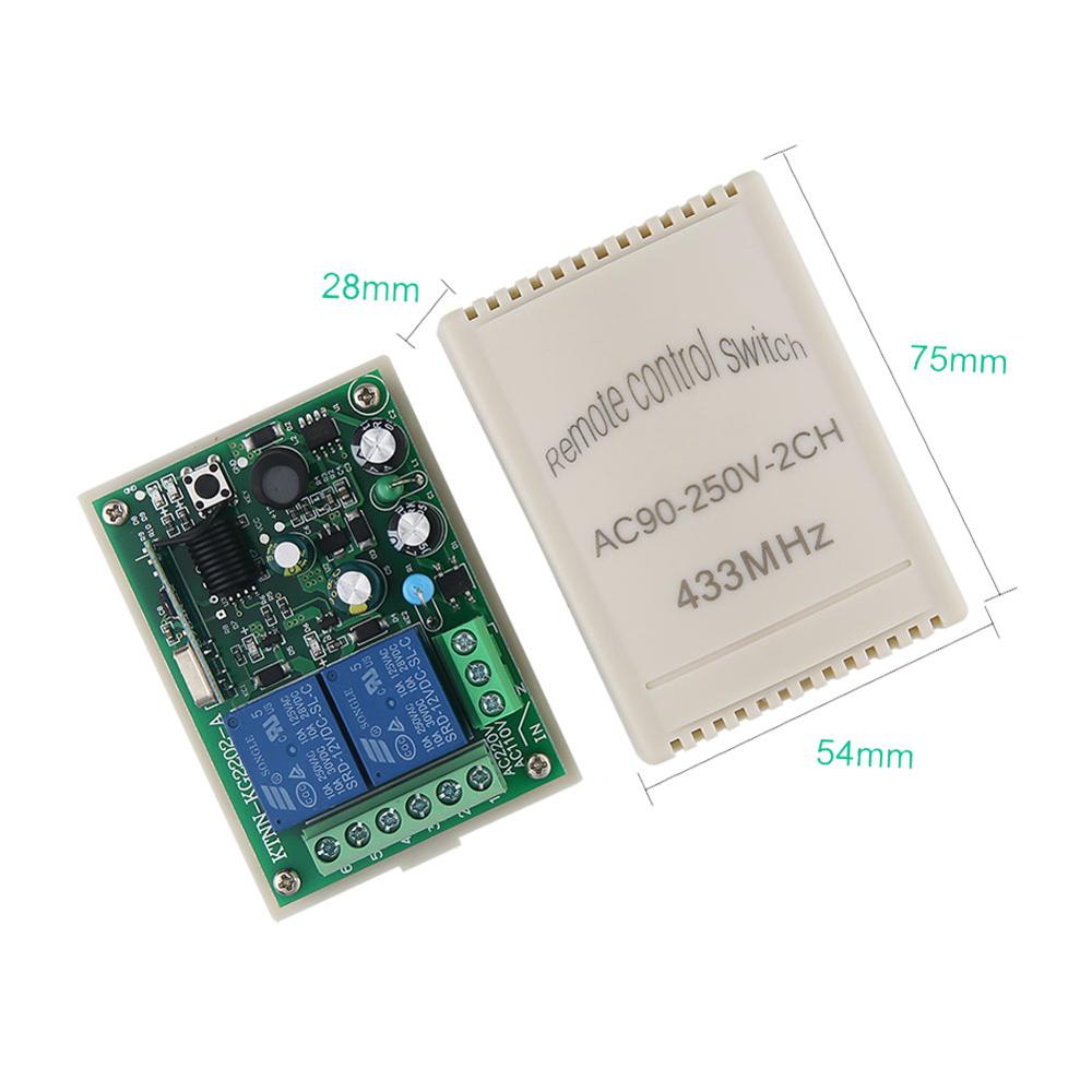 Interrupteur télécommande sans - 433Mhz Receiver Module avis et prix