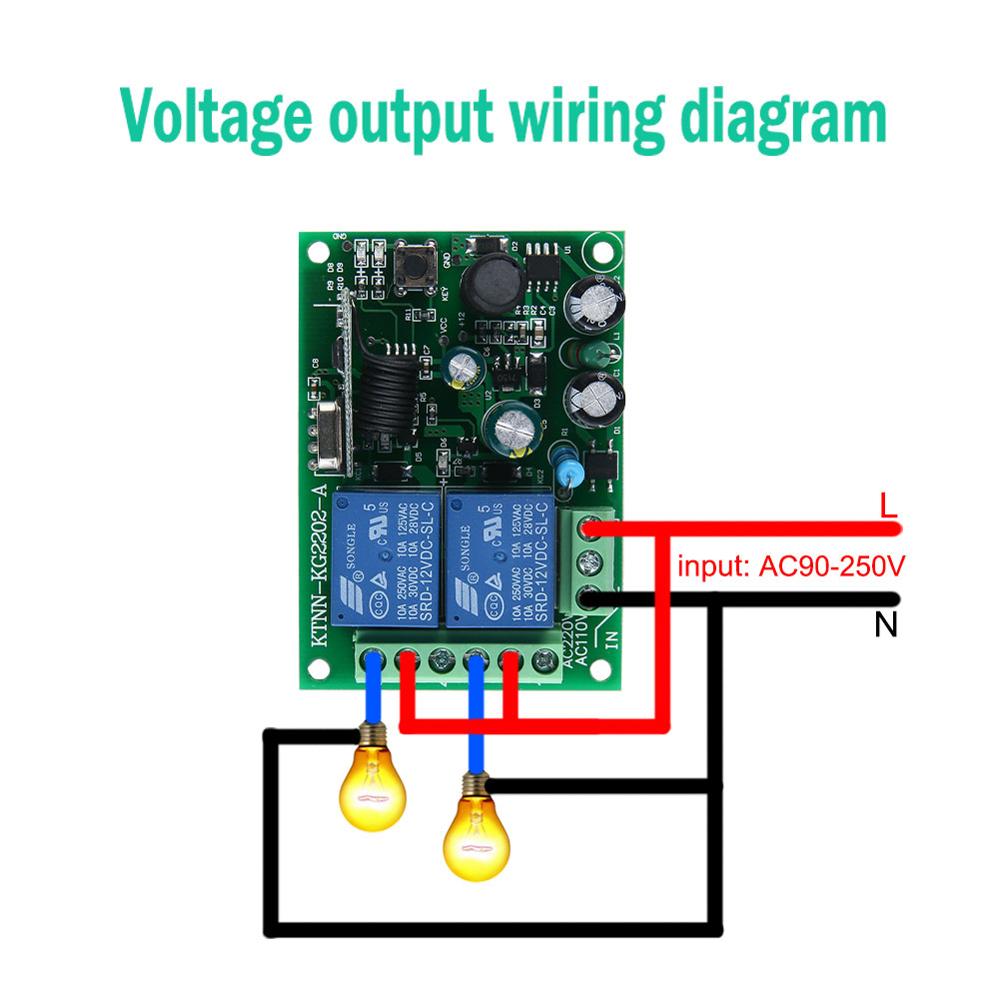 Interrupteur télécommande sans - 433Mhz Receiver Module avis et prix