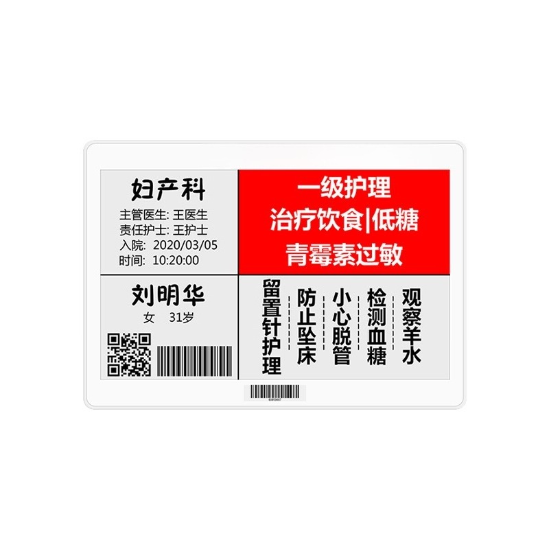 Écran E-Ink et écran TFT 2,1 