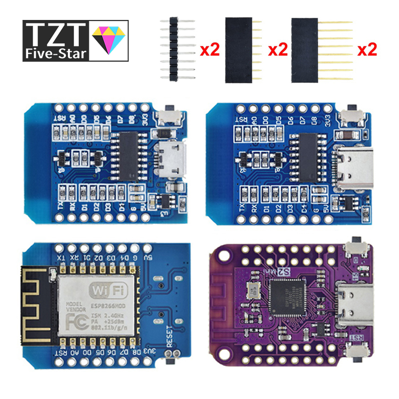 WeMos D1 Mini Pro V3.0 NodeMcu - Esp8266 Nodemcu Board avis et prix